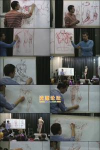 俄罗斯列宾美院内部课程高级讲师,人体结构解剖绘画 7...
