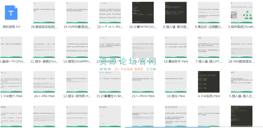 Vue.js视频教程